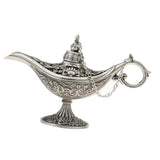 Maxbell Hollow Flower Lamp Shape Rings Jewelry Distplay Storage Case Box Silver - Aladdin Shoppers