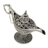 Maxbell Hollow Flower Lamp Shape Rings Jewelry Distplay Storage Case Box Silver - Aladdin Shoppers