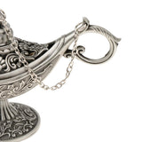 Maxbell Hollow Flower Lamp Shape Rings Jewelry Distplay Storage Case Box Silver - Aladdin Shoppers