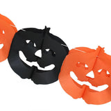 Maxbell Halloween Hanging Garland Banner Paper Halloween Decorations Pumpkin - Aladdin Shoppers