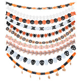 Maxbell Halloween Hanging Garland Banner Paper Halloween Decorations Pumpkin - Aladdin Shoppers