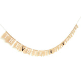 Maxbell The Hunt Is Over with Deer Bunting Banner Party Garland Decoration Brown - Aladdin Shoppers