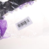 Maxbell Fancy Dress Feather Lace Eye Mask Masquerade Halloween Party Costume Purple