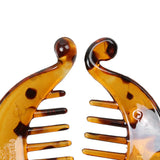 Maxbell 4 Pieces Fish Hair Clip Womens Hair Barrette Comb Slide Hair Grip
