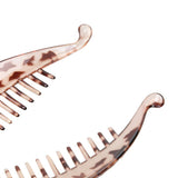 3Pcs Hair Claw Tail Fish Clip Comb Hairclip Grips Clamp Ladies Accessories