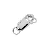 Maxbell 925 Sterling Silver Lobster Clasp Clip Double Circle Jewelry Finding 8mm - Aladdin Shoppers