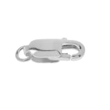 Maxbell 925 Sterling Silver Lobster Clasp Clip Single Circle Jewelry Finding 12mm - Aladdin Shoppers