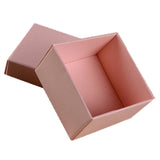 Maxbell 25Pcs Paper Ring Earring Jewelry Display Square Gift Boxes Case Pink - Aladdin Shoppers