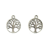 Maxbell Ethnic Antique Silver Tree of life Charms Pendants Jewelry DIY Making 30pcs - Aladdin Shoppers