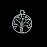 Maxbell Ethnic Antique Silver Tree of life Charms Pendants Jewelry DIY Making 30pcs - Aladdin Shoppers