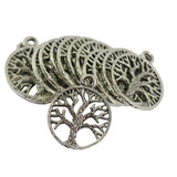 Maxbell Ethnic Antique Silver Tree of life Charms Pendants Jewelry DIY Making 30pcs - Aladdin Shoppers