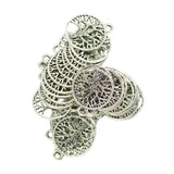 Maxbell Ethnic Antique Silver Tree of life Charms Pendants Jewelry DIY Making 30pcs - Aladdin Shoppers