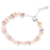 Maxbell Natural Freshwater Pearl Bangle Fashion Women Charm Cuff Bracelet Multicolor - Aladdin Shoppers