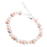Maxbell Natural Freshwater Pearl Bangle Fashion Women Charm Cuff Bracelet Multicolor - Aladdin Shoppers