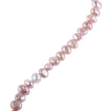 Maxbell 5-6mm Baroque Freshwater Pearls Beads Necklace Bracelet Light Purple 40pcs - Aladdin Shoppers