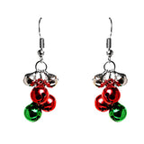 Maxbell Christmas Earrings Xmas Women Girls Bell Drop Dangle Ear Hooks New Year Gift - Aladdin Shoppers