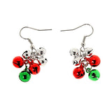 Maxbell Christmas Earrings Xmas Women Girls Bell Drop Dangle Ear Hooks New Year Gift - Aladdin Shoppers