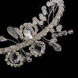 Wedding Bridal Crystal Rhinestone Flower Headband Hair Band Headpiece