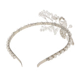 Wedding Bridal Crystal Rhinestone Flower Headband Hair Band Headpiece