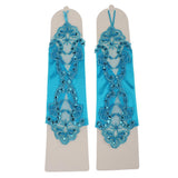 Maxbell Wedding Mittens Bridal Fingerless Lace Fashion Glove Wedding Accesories - Aladdin Shoppers
