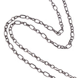 Maxbell Fashion Women Men Chain Necklace DIY Jewelry Accessories Gun Black - Aladdin Shoppers