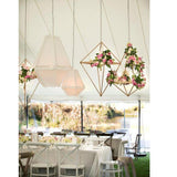 Maxbell DIY Wedding Centrepiece Garden Flower Metal Holder Decoration 5 x 5 x 12.5cm - Aladdin Shoppers