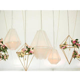 Maxbell DIY Wedding Centrepiece Garden Flower Metal Holder Decoration 5 x 5 x 12.5cm - Aladdin Shoppers