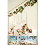Maxbell DIY Wedding Centrepiece Garden Flower Metal Holder Decoration 5 x 5 x 12.5cm - Aladdin Shoppers