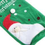 Maxbell Christmas Green Santa Wine Bottle Bag Cover Xmas Dinner Party Table Decor - Aladdin Shoppers