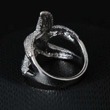 Maxbell Fashion Women Men silver Plated Starfish Shape Finger Ring US size 9 - Aladdin Shoppers