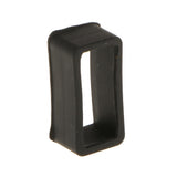 Maxbell 10Pcs Rubber Replacement Keeper Loops Watch Band Strap End Holder Black 18mm - Aladdin Shoppers