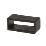 Maxbell 10Pcs Rubber Replacement Keeper Loops Watch Band Strap End Holder Black 20mm - Aladdin Shoppers