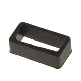 Maxbell 10x Black Watch Band Strap Replacement Small Rubber Strap Loops Holder 18mm - Aladdin Shoppers