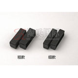 Maxbell 10x Black Watch Band Strap Replacement Rubber Strap Loops Holder 20mm Small - Aladdin Shoppers