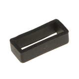 Maxbell 10x Black Watch Band Strap Replacement Rubber Strap Loops Holder 20mm Small - Aladdin Shoppers