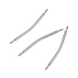 Maxbell 200pcs Stainless Steel Curved Spring Bar Pins Link for Watch Band 24mm - Aladdin Shoppers