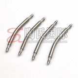 Maxbell 200pcs Stainless Steel Curved Spring Bar Pins Link for Watch Band 24mm - Aladdin Shoppers