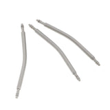 Maxbell 200pcs Stainless Steel Curved Spring Bar Pins Link for Watch Band 24mm - Aladdin Shoppers
