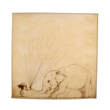 Maxbell Elephant and Balloons Print Thumbprint Guest Book Alternative Wedding Decor - Aladdin Shoppers