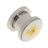 Maxbell Pair Flesh Tunnel Stainless Steel Screw Fix Ear Stretcher Expander Plug 14mm - Aladdin Shoppers
