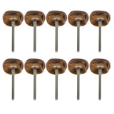 Maxbell 10Pcs Polishing Buffing Wheel Leather Polish Jewelry Polishing Tool 3*22mm - Aladdin Shoppers