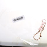 Maxbell Maxbell Fashion Women Pink Glass Dried Flower Bracelet Bangle