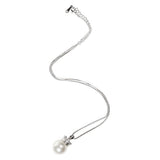 Maxbell Simple Crown Crystal Pearl Pendant Necklace Choker Collar Chain Women Gift - Aladdin Shoppers