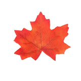 Maxbell 50pcs Fall Wedding Maple Leaf Leaves Favor Decorations Photo Props Orange - Aladdin Shoppers