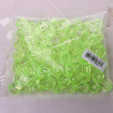 Maxbell Maxbell Acrylic Crystal Clear Beads Jewelry Wedding Hanging Decor 500g Round Green