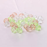 Maxbell Acrylic Crystal Clear Beads Jewelry Wedding Hanging Decor 500g Round Green - Aladdin Shoppers