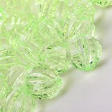 Maxbell Acrylic Crystal Clear Beads Jewelry Wedding Hanging Decor 500g Round Green - Aladdin Shoppers