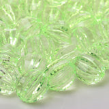 Maxbell Acrylic Crystal Clear Beads Jewelry Wedding Hanging Decor 500g Round Green - Aladdin Shoppers