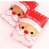 Maxbell 100pcs Phenovo Christmas Snowman Cookie Bags Sweet Present Bags Xmas Gifts - Aladdin Shoppers