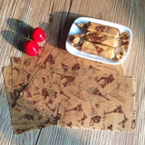 Maxbell 50pcs Waterproof Dry Wax Paper Food Candy Wrapping Tissue Eiffel Tower - Aladdin Shoppers